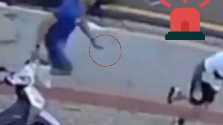 VIDEO FUERTE: Hombre acuchilla hasta la muerte a la pareja de su ex en Brasil; todo quedó en video 