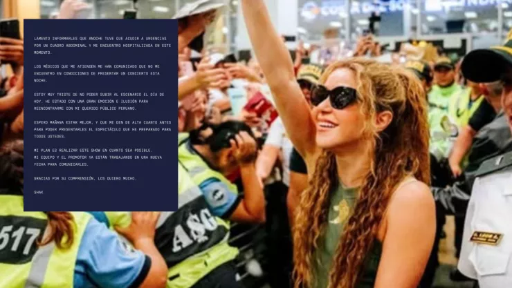 ¿Qué le pasó a Shakira y por qué ingresó a un hospital hoy 16 de febrero 2025