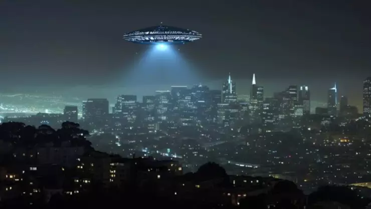 Captan OVNI sobre CDMX