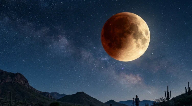 Hora para ver el eclipse lunar el 27 de agosto 2026 en México