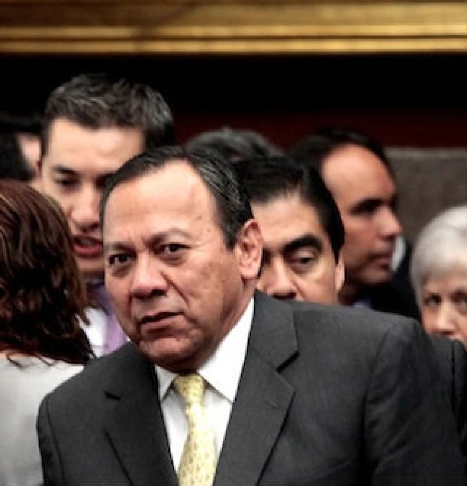 Jesús Zambrano. líder nacional del PRD