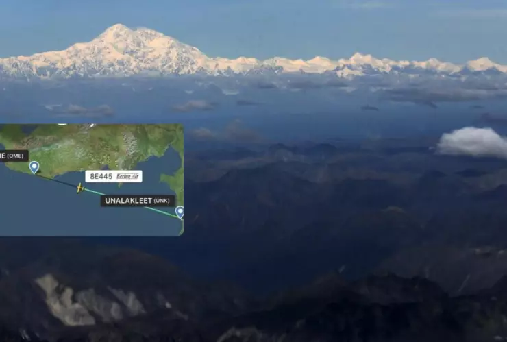 Avión desaparece en Alaska con 10 personas a bordo