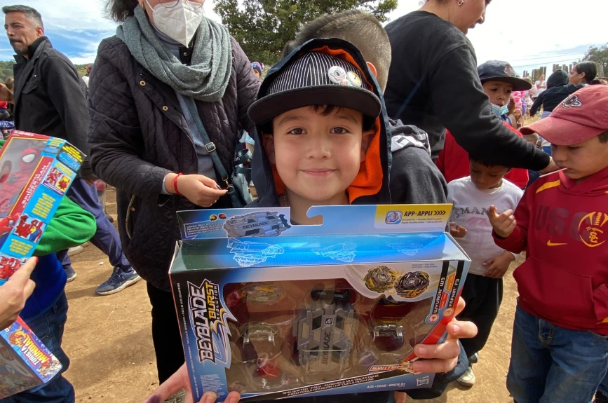 El Juguetón Azteca llegó a Tlaxcala. Un lugar en donde las sonrisas iluminaron toda la región.
