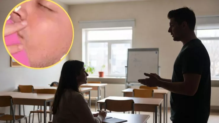 Pláticas de alumna con maestro