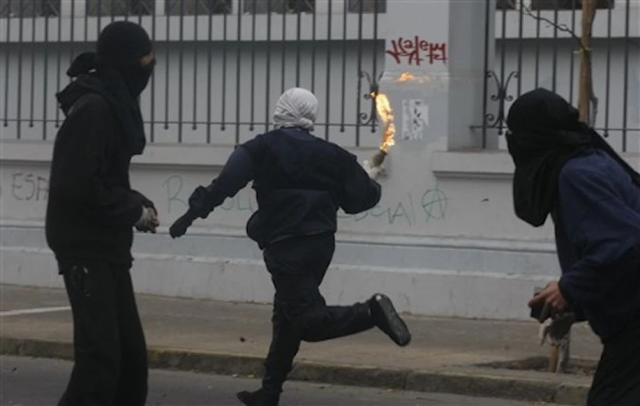 Las protestas regresaron a Chile con mayores muestras de descontento social