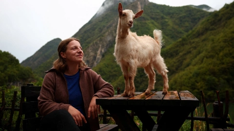 Foto de Marjana Koceku, de Albania.