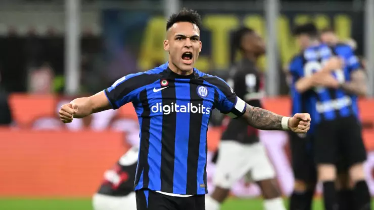 Lautaro Martínez le da la victoria a Inter en el derby ante Milan
