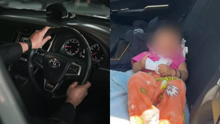 Abandonan a bebé en taxi de aplicación en Ecatepec