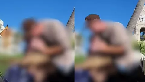 VIDEO | Hombre se graba comiendo un cerdo crudo en Palm Beach, Florida