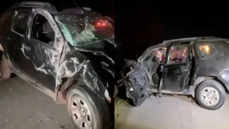 Aparatoso accidente en la 45 Norte deja un lesionado grave