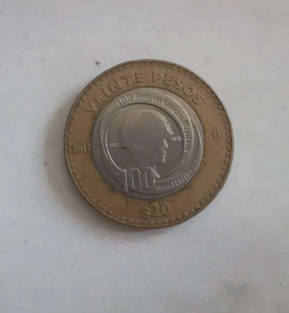 moneda ejército mexicano