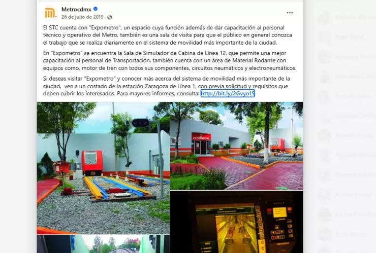 Estación secreta del Metro CDMX: Se encuentra a un costado de la Línea 1, que va de Pantitlán a Observatorio