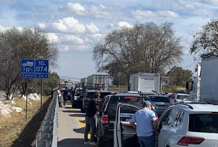 méxico-querétaro bloqueo