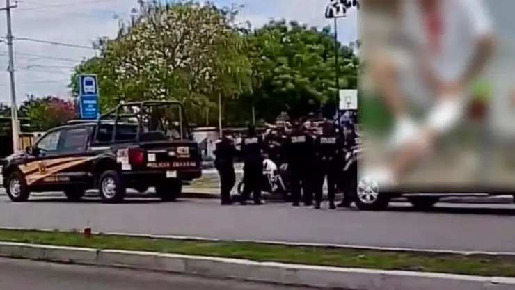 ¡Brutal pelea familiar! Madre da golpiza a su yerno por tras agresión a su hija en Mérida