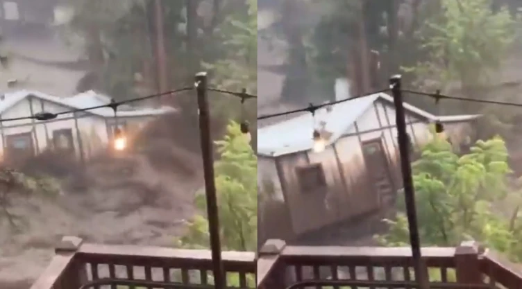 Nuevo México sufre inundaciones graves por el desbordamiento del río Ruidoso.