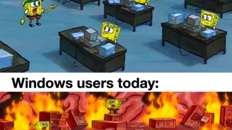 Los mejores memes de la caída global de Microsoft