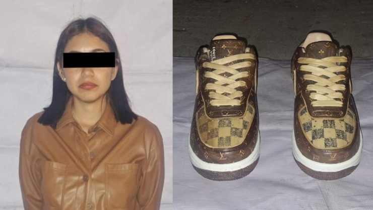 Detienen a ladrona y recuperan tenis valuados en 1.6 millones de pesos.