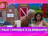 Julio Camejo consuela a Bebeshita