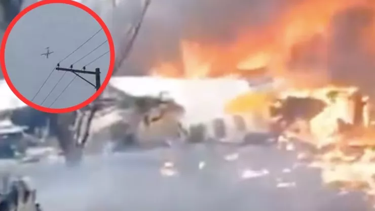 Avión se estrella en Brasil