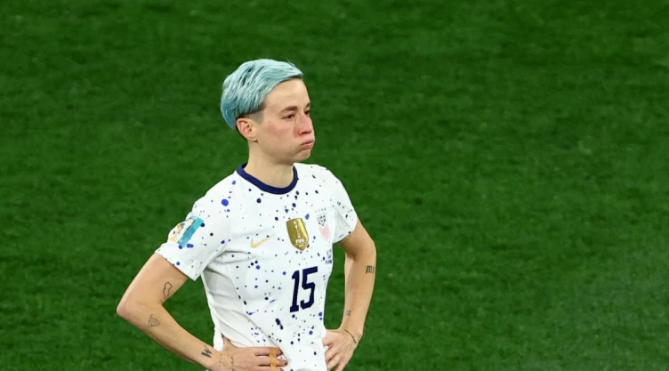 Megan Rapinoe en el Mundial Femenino