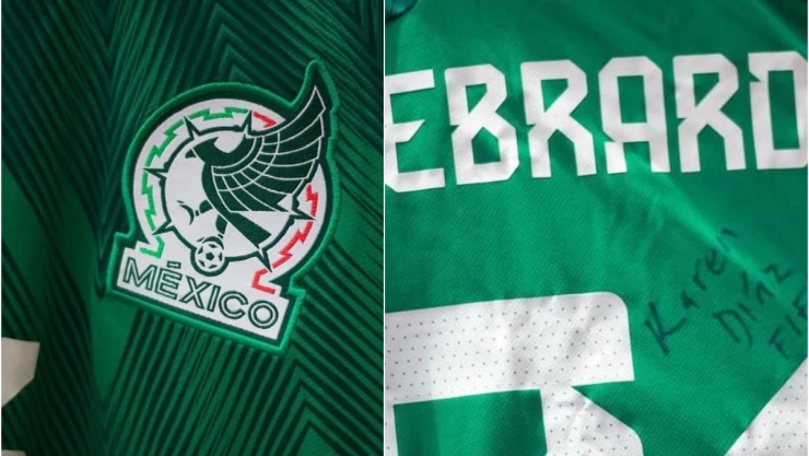 playera Selección Mexicana Qatar 2022 Ebrard