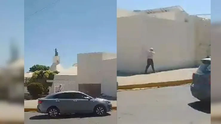 Ataque de abejas en templo de León