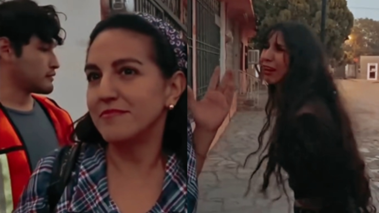 Captan a mujer saliendo del motel con el novio de su hija