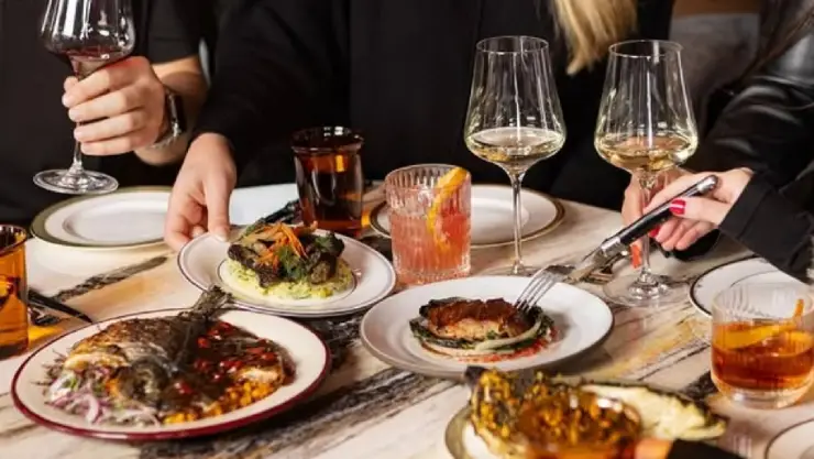 los deliciosos platillos que se sirven allí