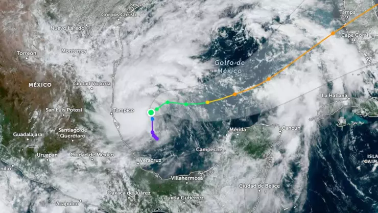 ÚLTIMA HORA_ La depresión tropical 14 se convierte en la tormenta tropical Milton