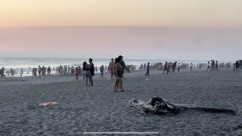 Afluencia en playas chiapanecas