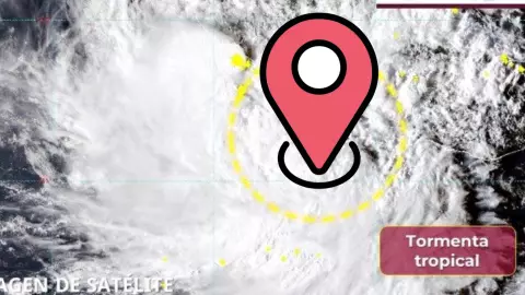 ¡Actualización! Esta es la nueva ubicación de la Tormenta Tropical ‘Raymond': Continúa con su trayectoria por el Pacífico