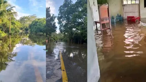 Inundaciones en Tabasco: Río Usumacinta afecta comunidades en Tenosique y Balancán