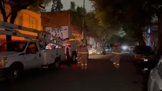 Apagón en Santa María la Ribera: calles sin luz y vecinos molestos con la CFE
