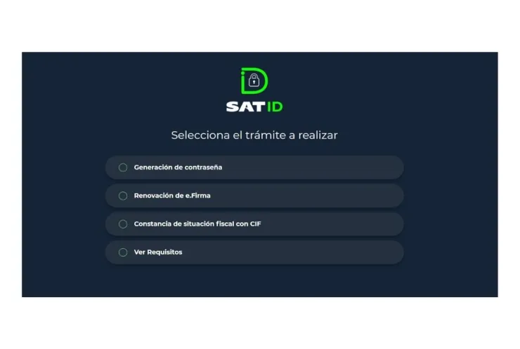 Constancia de Situación Fiscal SAT