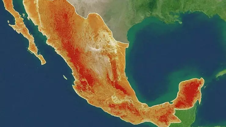Mapa de México en la Canícula 2024