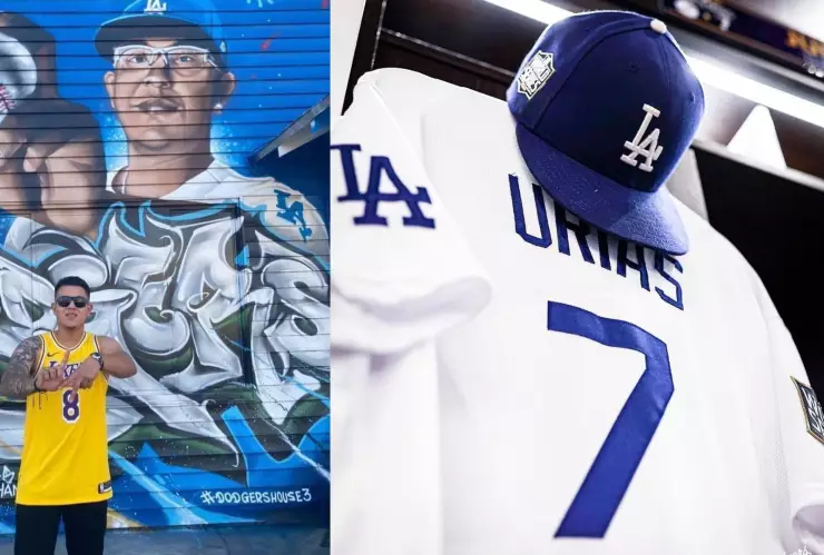 Julio Urías retiran casillero.