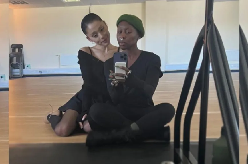 Amistad Ariana Grande y Cynthia Erivo | Crédito: Instagram @arianagrande