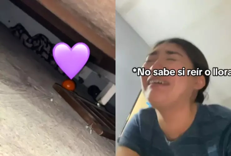 bebé queda atrapada bajo la cuna