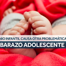 Matrimonio infantil provoca embarazos adolescentes