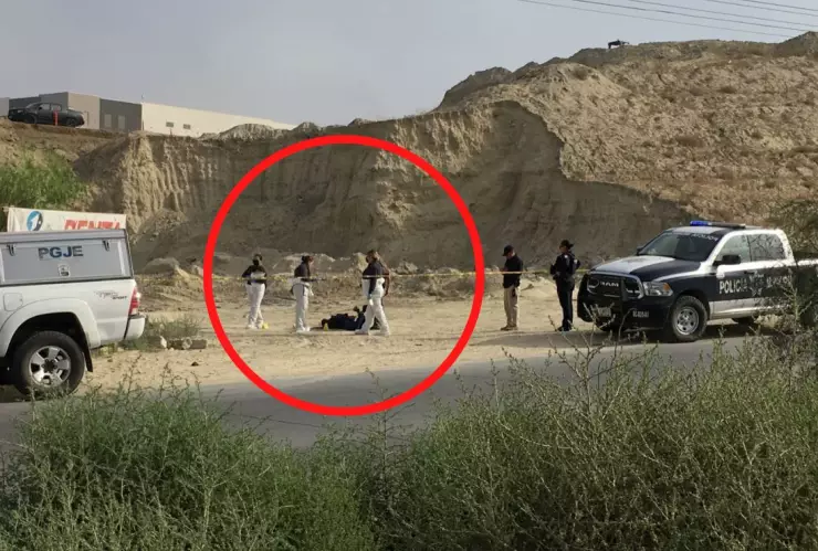 Trabajadores van por material de construcción y hallan cadáver en Tijuana.