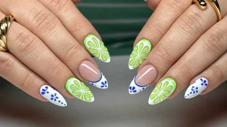 uñas de limones primavera 2026