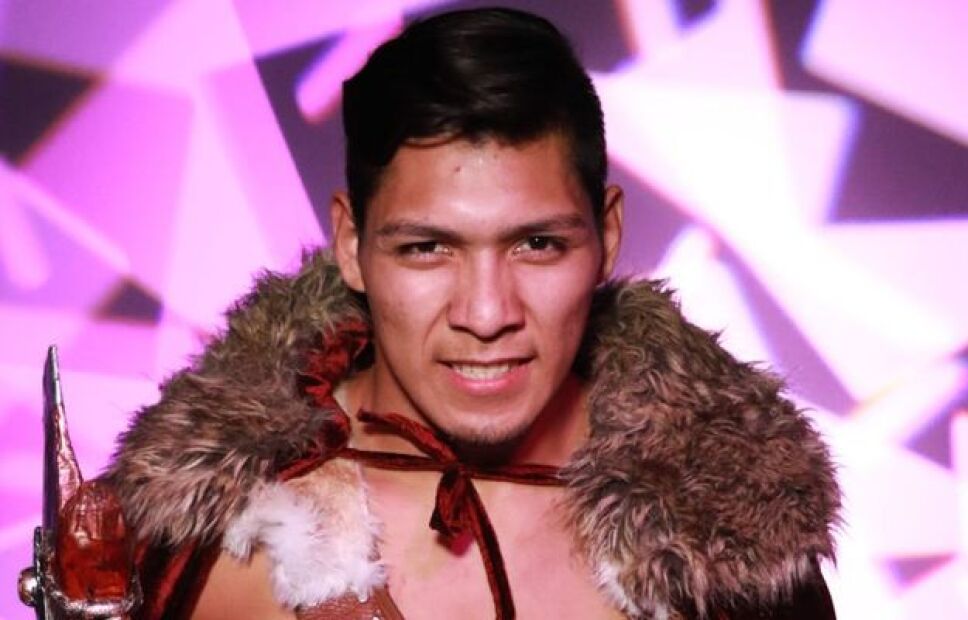 El hijo del Vikingo es un artista del ring