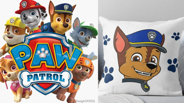 Manualidades de Paw Patrol: cómo hacer cojines sin máquinas de coser