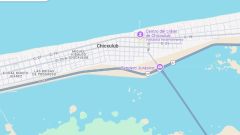 Playas cerca de Mérida: ¿Cómo llegar a Chicxulub Puerto, dónde hay un meteorito y está a 15 minutos?