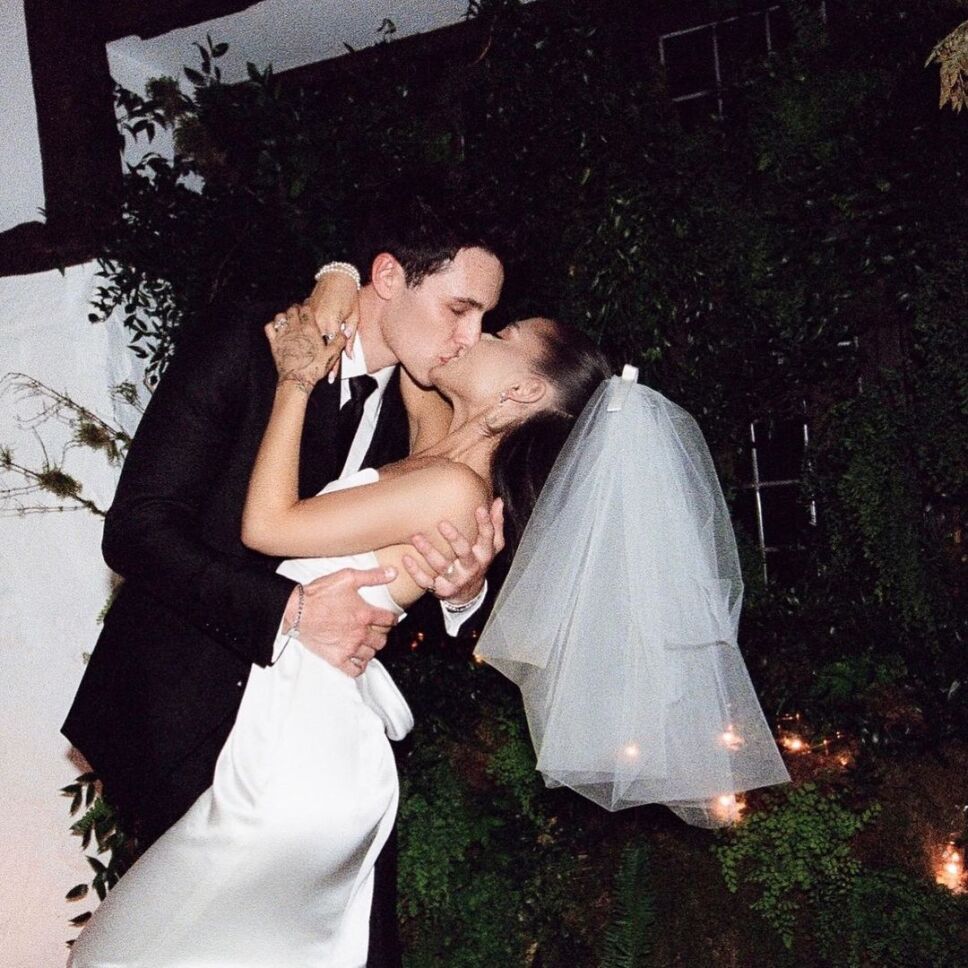 boda ariana grande y dalton gomez