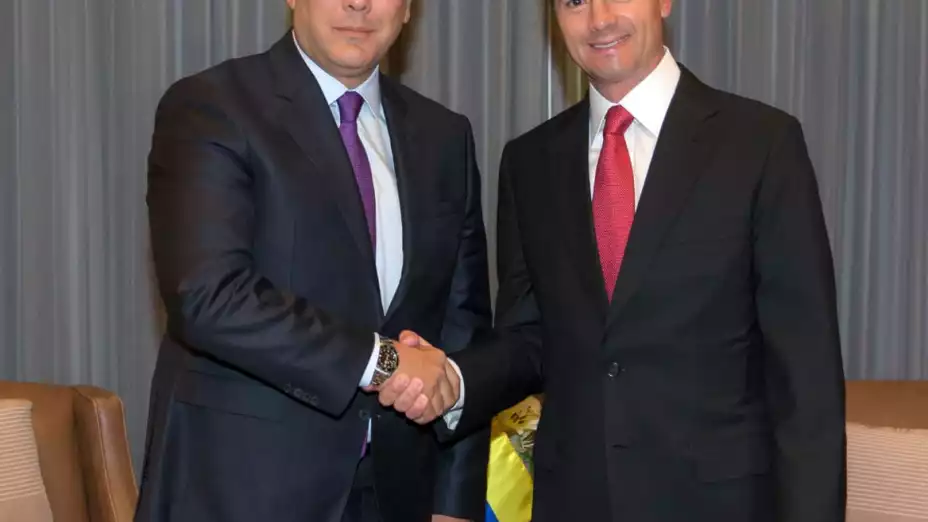 Peña reunión Colombia