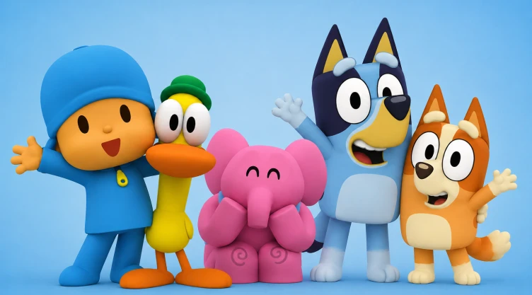 4 capítulos de Pocoyo y Bluey para aprender sobre la honestidad