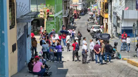 Bloqueo en Chilpancingo, Guerrero