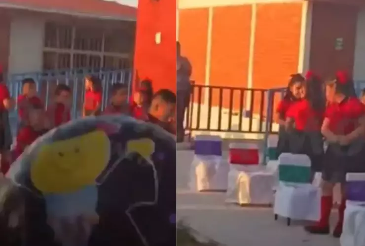 Maestra pone por error audio erótico en graduación de kínder