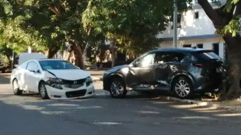 FOTO del FUERTE ACCIDENTE en la colonia Alemán hoy 10 de enero de 2025